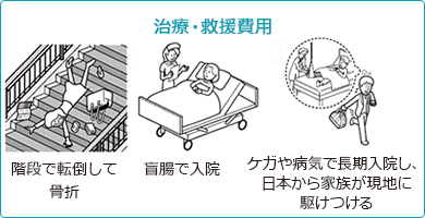 治療・救援費用